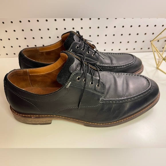 Florsheim Lodge Moc Toe Oxford Dress Shoe - Black Leather Men\'s 11M main image 11